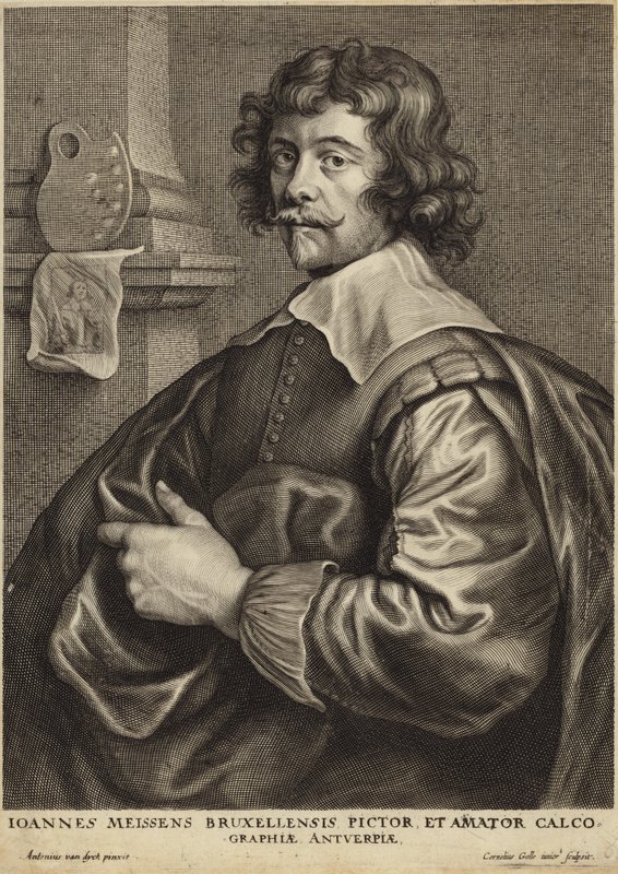 Portret Jana Meyssensa autorstwa Anthony van Dyck