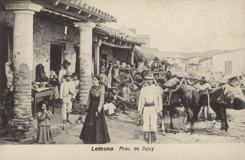 Scena uliczna, Ledesma, prowincja Jujuy, Argentyna autorstwa Argentinian Photographer