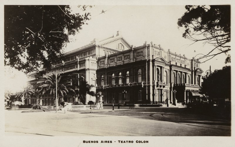 Teatr Colon, Buenos Aires, Argentyna autorstwa Argentinian Photographer