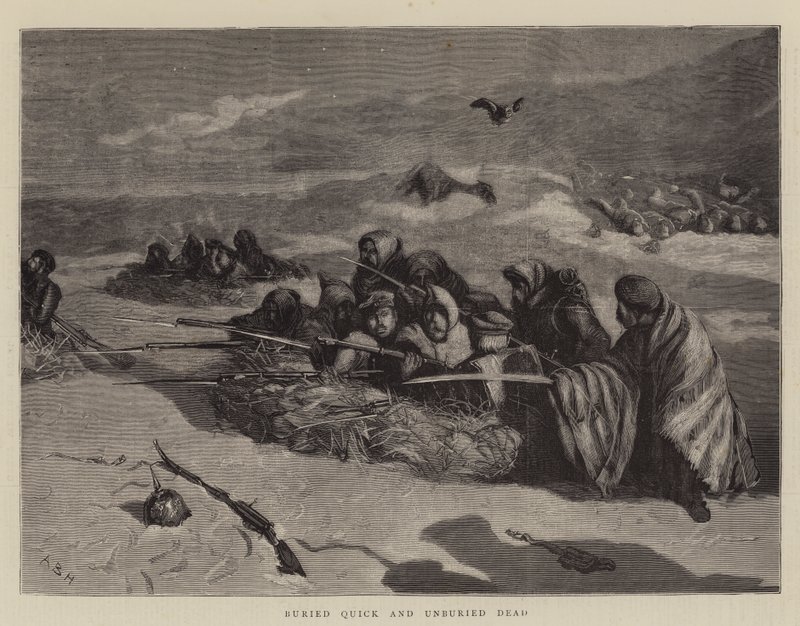 Pochowany szybki i niepogrzebany martwy autorstwa Arthur Boyd Houghton