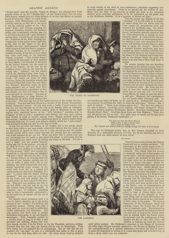 Graficzna Ameryka autorstwa Arthur Boyd Houghton