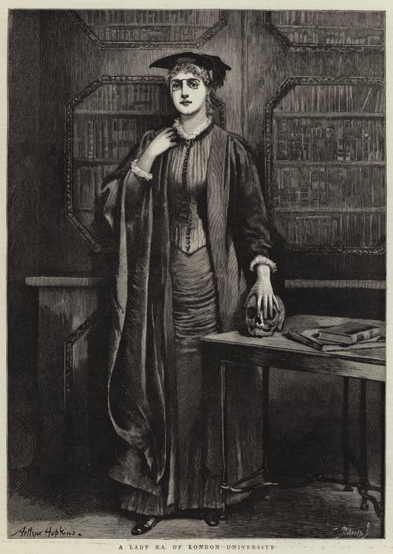 A Lady BA z Uniwersytetu Londyńskiego autorstwa Arthur Hopkins