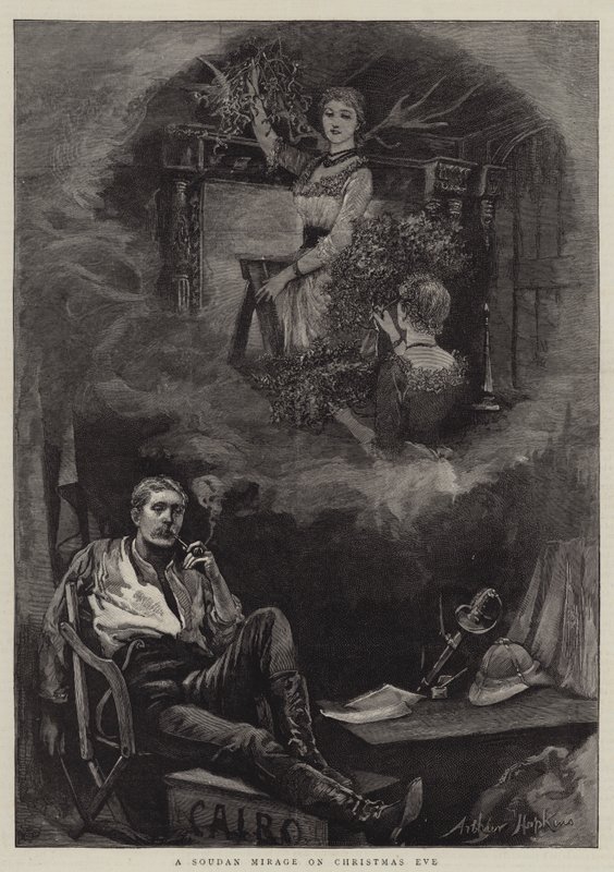 Sudański miraż w Wigilię autorstwa Arthur Hopkins