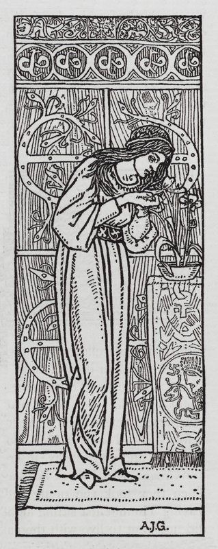 Hans Christian Andersen: Calineczka (lito) autorstwa Arthur Joseph Gaskin