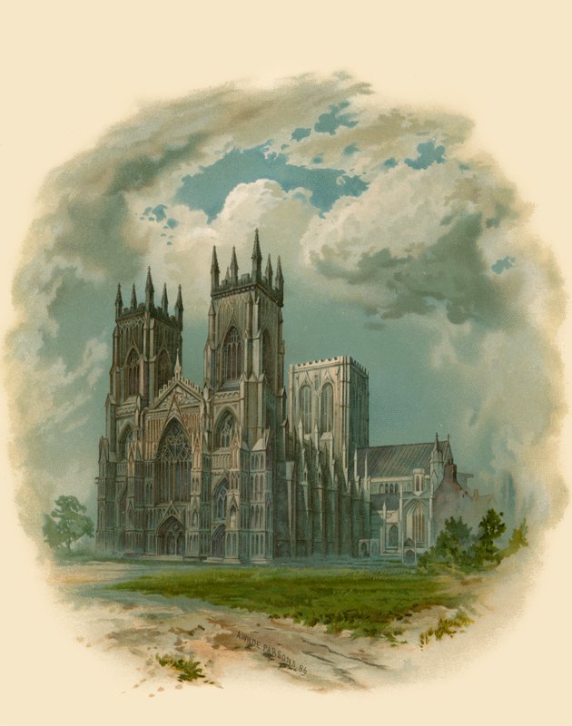York Minster, Front Zachodni autorstwa Arthur Wilde Parsons