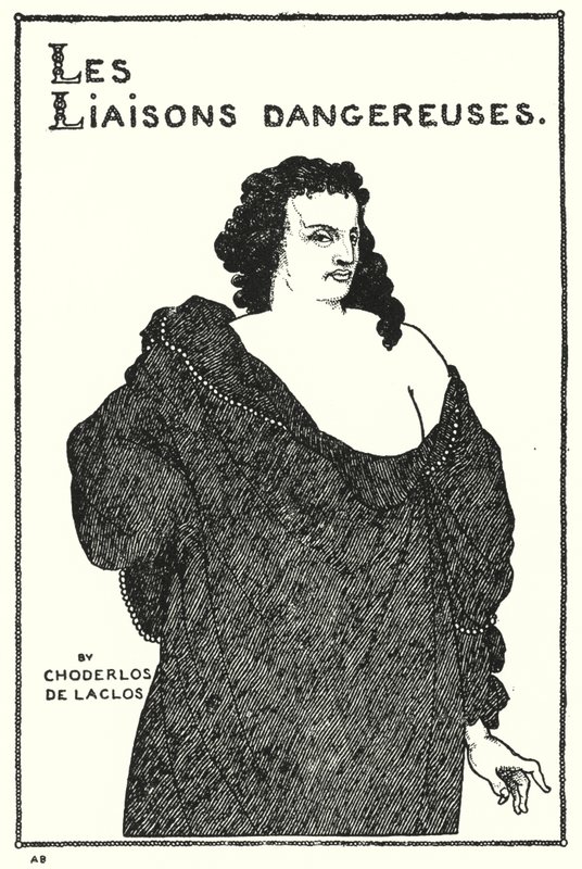 Hrabia Valmont autorstwa Aubrey Beardsley