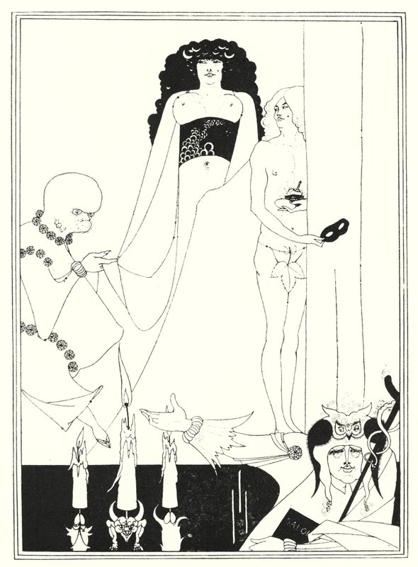 Wprowadź Herodiady (grawerowanie) autorstwa Aubrey (after) Beardsley