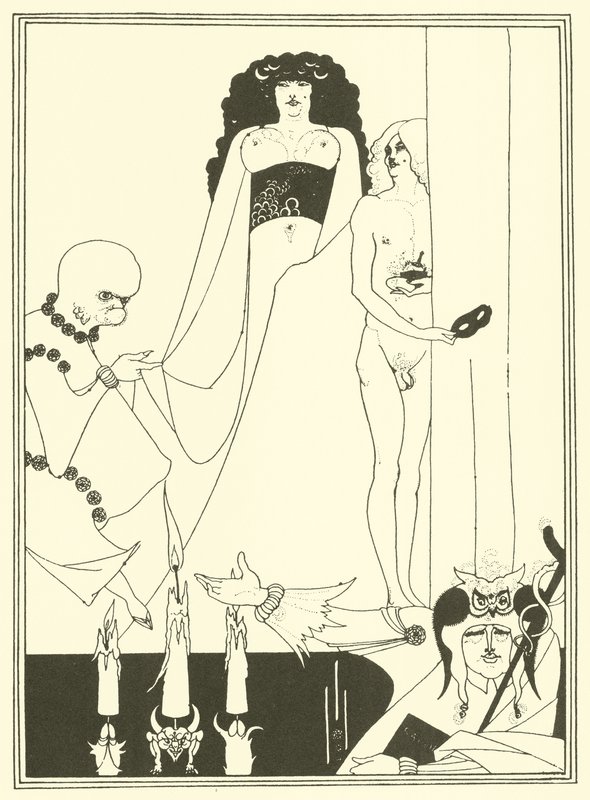 Herodiada (litografia) autorstwa Aubrey (after) Beardsley