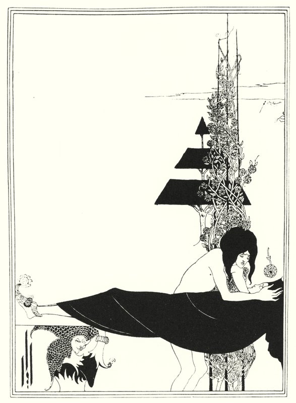 Lament platoński (rycina) autorstwa Aubrey (after) Beardsley