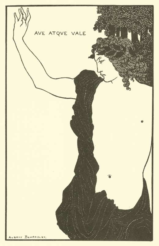 Grad i pożegnanie autorstwa Aubrey Beardsley