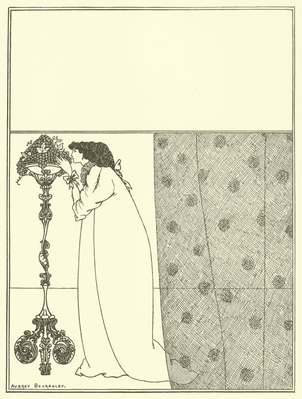 Projekt okładki, Savoy autorstwa Aubrey Beardsley