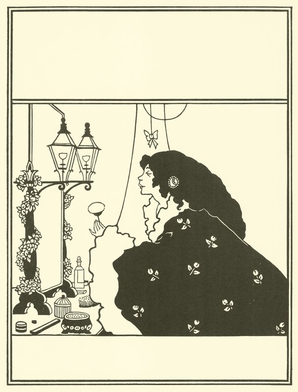 Projekt okładki, Żółta Księga autorstwa Aubrey Beardsley