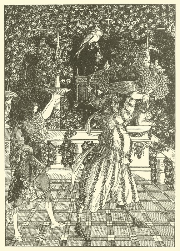 Nosiciele owoców autorstwa Aubrey Beardsley