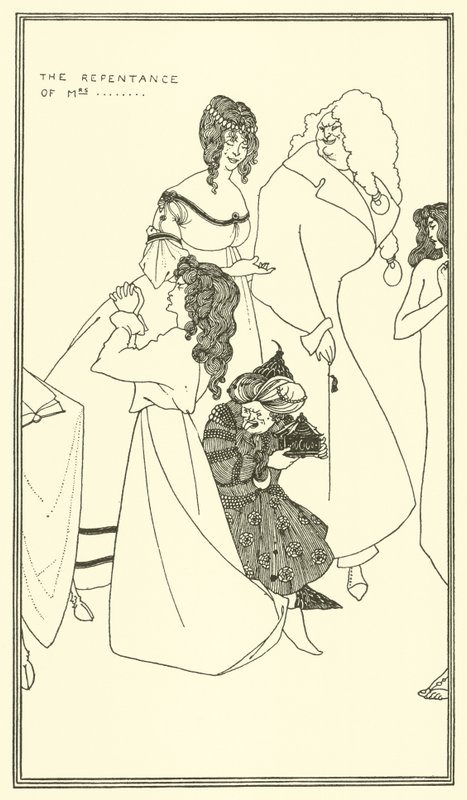 Pokuta... autorstwa Aubrey Beardsley