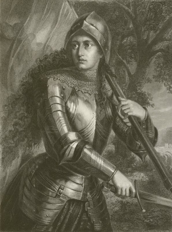 Johanna (grawerowanie) autorstwa August Friedrich Pecht