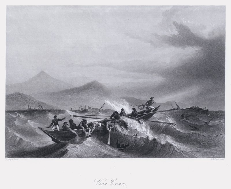Vera Cruz (grawerunek) autorstwa Auguste Etienne Francois Mayer