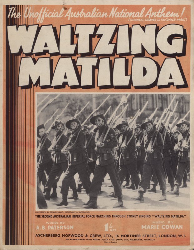 Waltz Matylda, okładka muzyczna autorstwa Australian Photographer