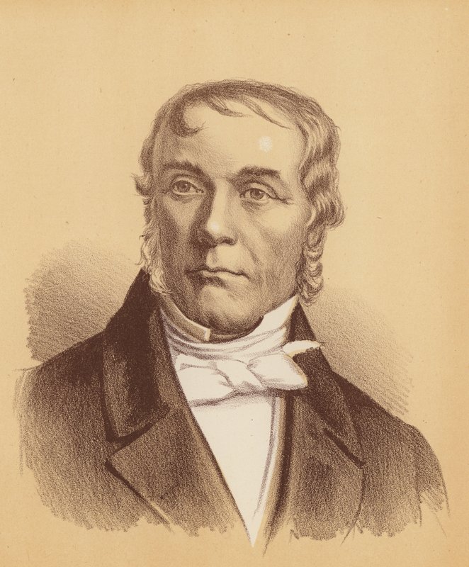 William Faithfull, Esquire (kolorowa litografia) autorstwa Australian School