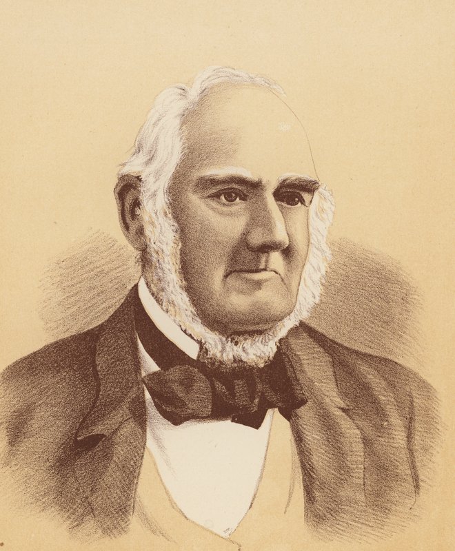 William Pitt Faithfull, Esquire (kolorowa litografia) autorstwa Australian School