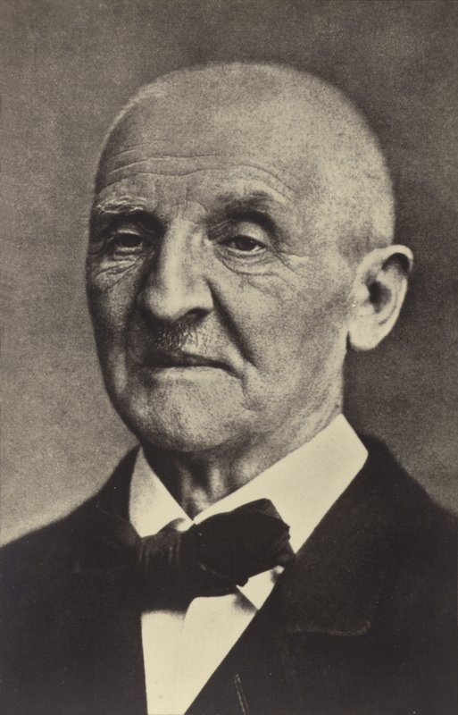 Anton Bruckner, kompozytor austriacki (1824-1896). autorstwa Austrian Photographer