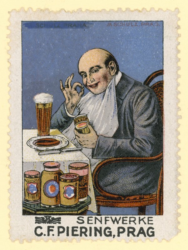 C F Piering musztarda, Praga autorstwa Austrian School