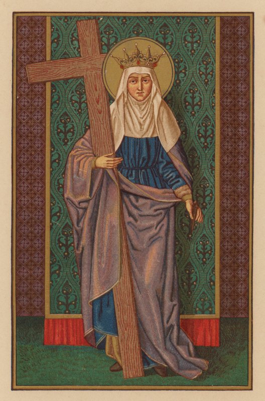 S Helena (chromolitho) autorstwa Austrian School