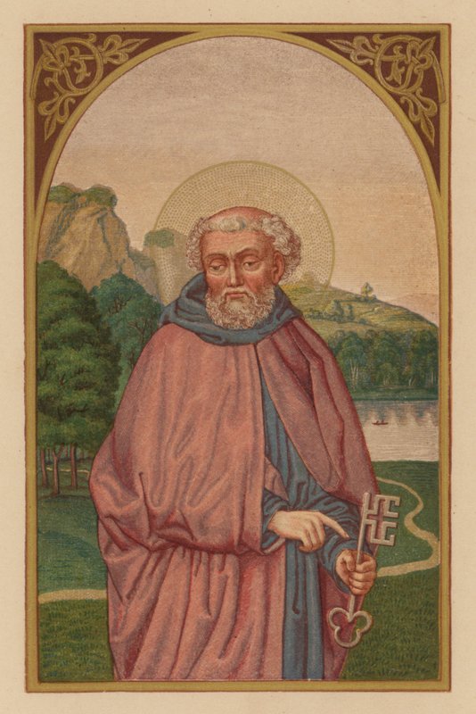 Św. Piotr Apostoł (chromolit) autorstwa Austrian School