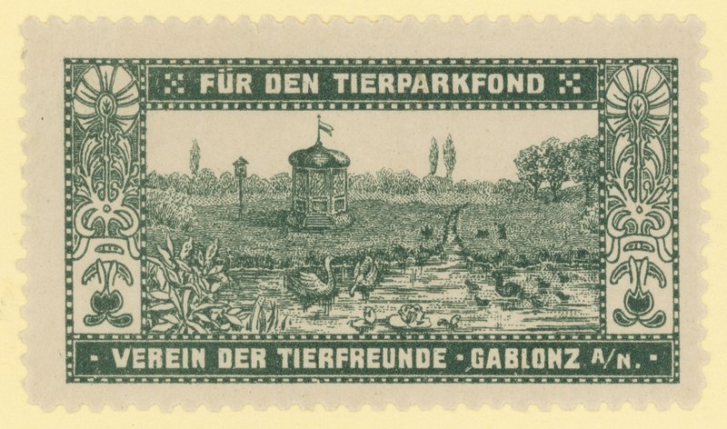 Fundusz Zoo, Gablonz, Czechy autorstwa Austrian School