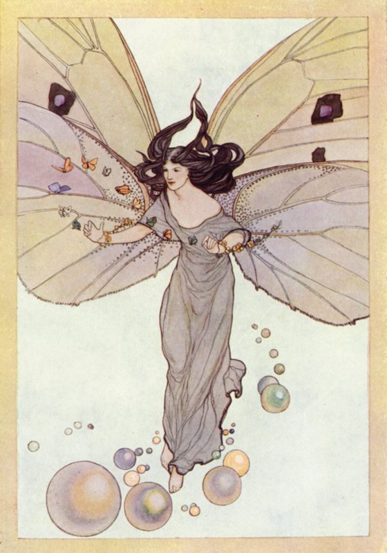 John Keats: To Fancy (kolor lito) autorstwa Averil Mary Burleigh