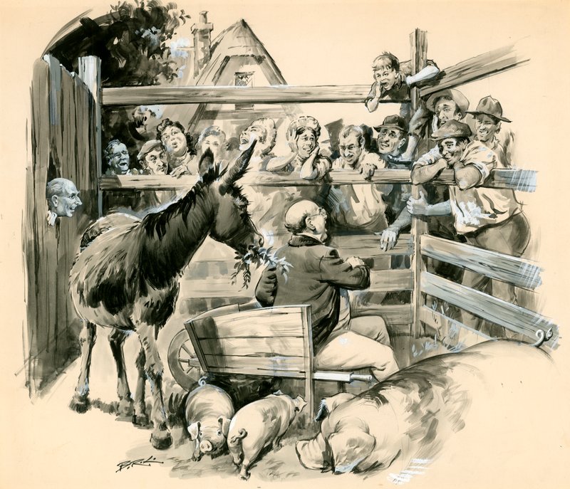 Pickwick in the Pound autorstwa Barrie Linklater