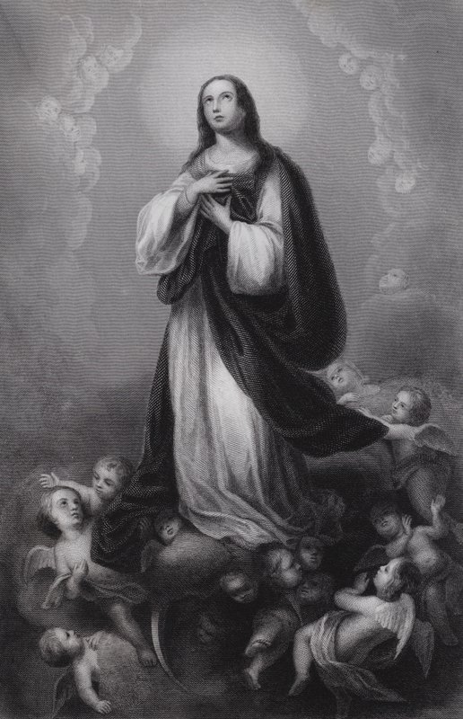 Adoracja autorstwa Bartolomé Esteban Murillo