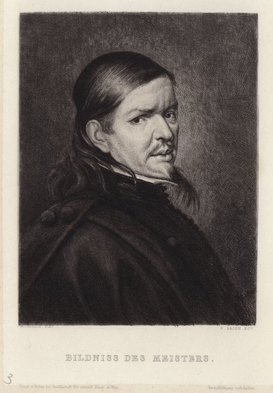 Portret Bartolome Estebana Murillo autorstwa Bartolomé Esteban Murillo