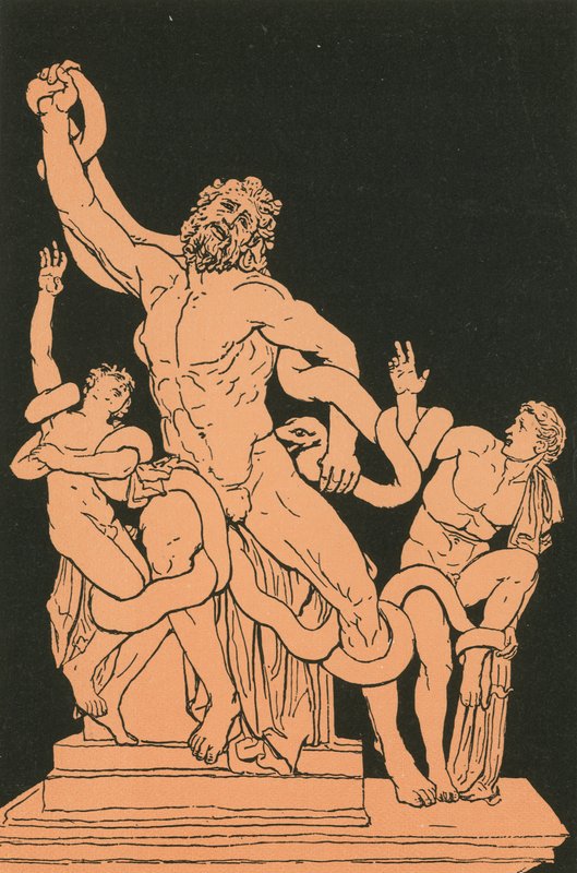 Laokoona autorstwa Bartolomeo Pinelli