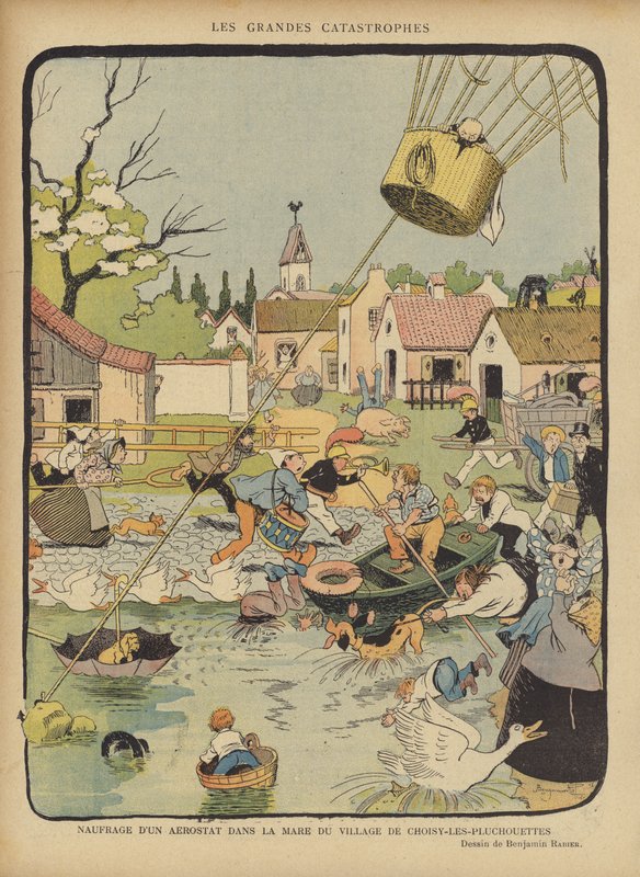 Ilustracja do Le Rire autorstwa Benjamin Rabier