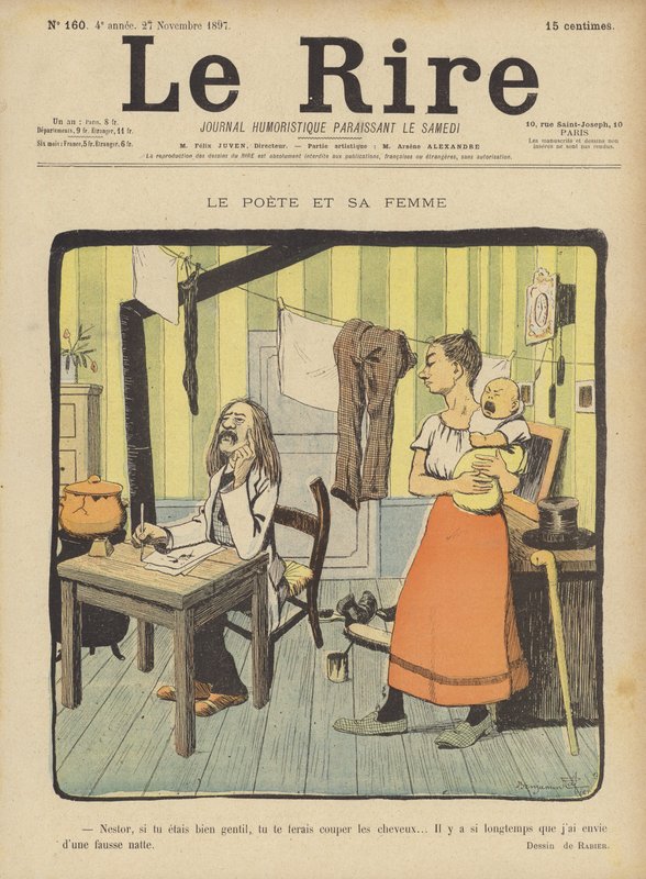 Ilustracja do Le Rire autorstwa Benjamin Rabier