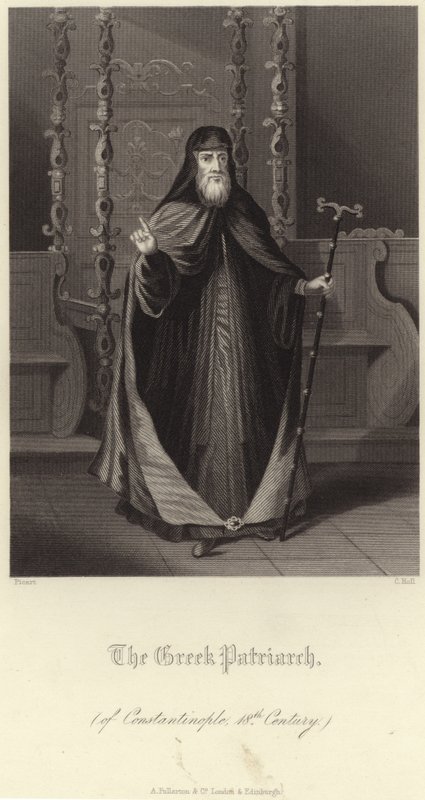 Patriarcha grecki autorstwa Bernard Picart