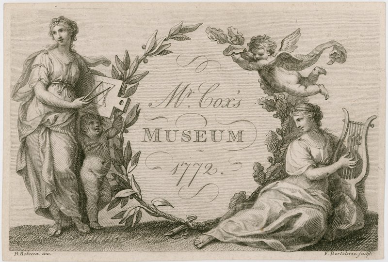 Muzeum pana Coxa, 1772 r. autorstwa Biagio Rebecca