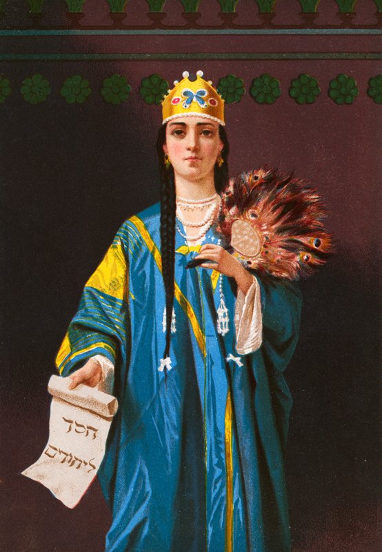 Królowa Estera autorstwa Boulanger