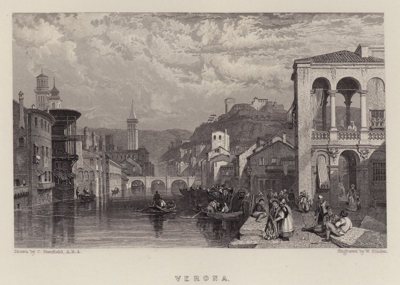 Verona (kolor lito) autorstwa C. (after) Stanfield