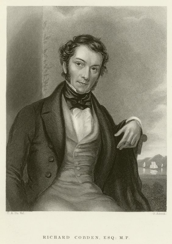 Richard Cobden autorstwa C. A. du Val and Co.