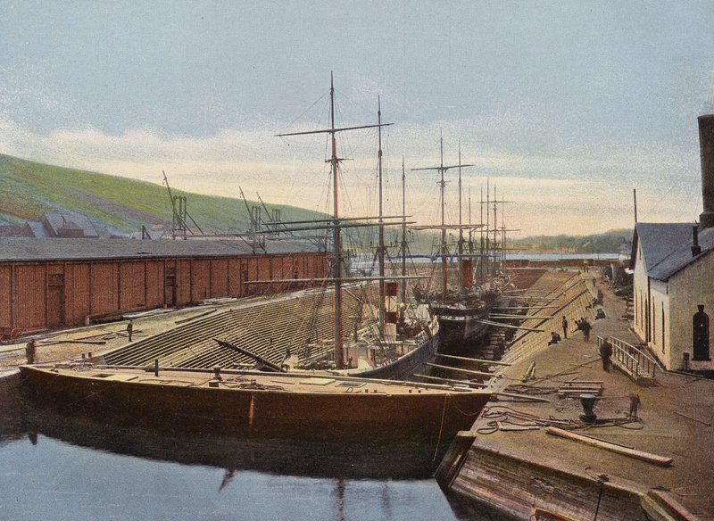 Suchy dok, St John