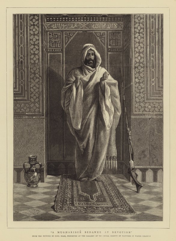 Bedawee Mugharibee na Devotion autorstwa Carl Haag