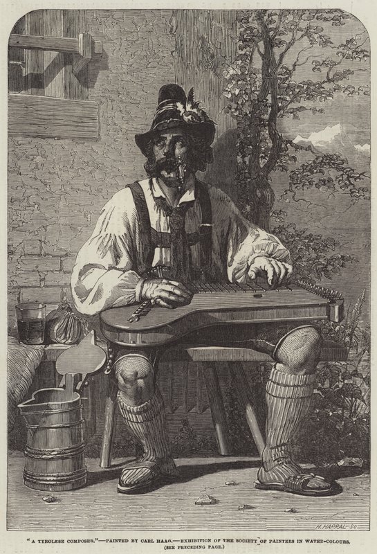 Kompozytor tyrolski autorstwa Carl Haag