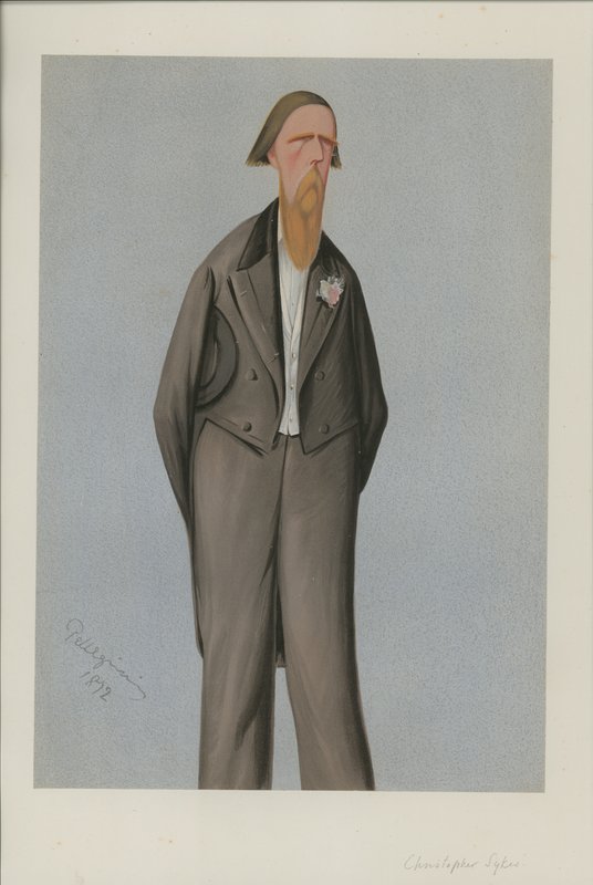 Christopher Sykes autorstwa Carlo Pellegrini