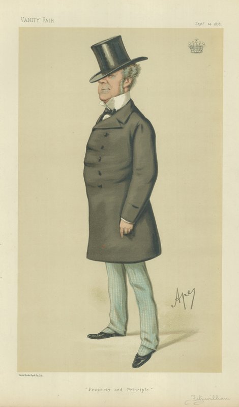 Hrabia Fitzwilliam autorstwa Carlo Pellegrini