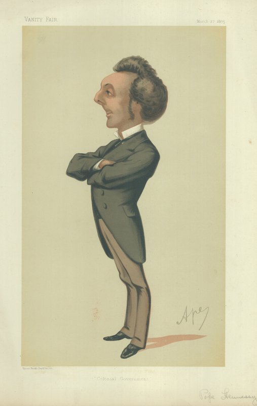 Jego Ekscelencja Gubernator John Pope Hennessy autorstwa Carlo Pellegrini