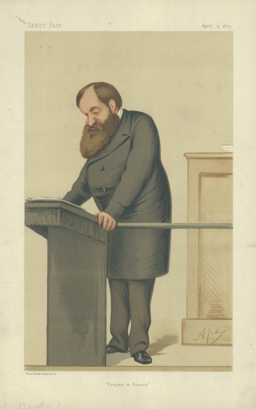 Pan Dwight L Moody autorstwa Carlo Pellegrini