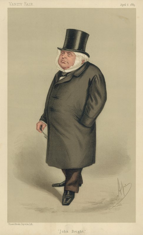 Pan John Bright autorstwa Carlo Pellegrini