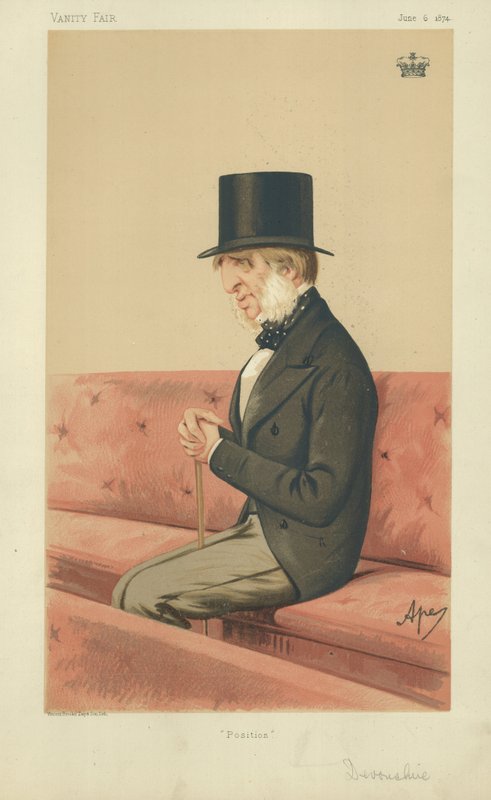 Książę Devonshire autorstwa Carlo Pellegrini
