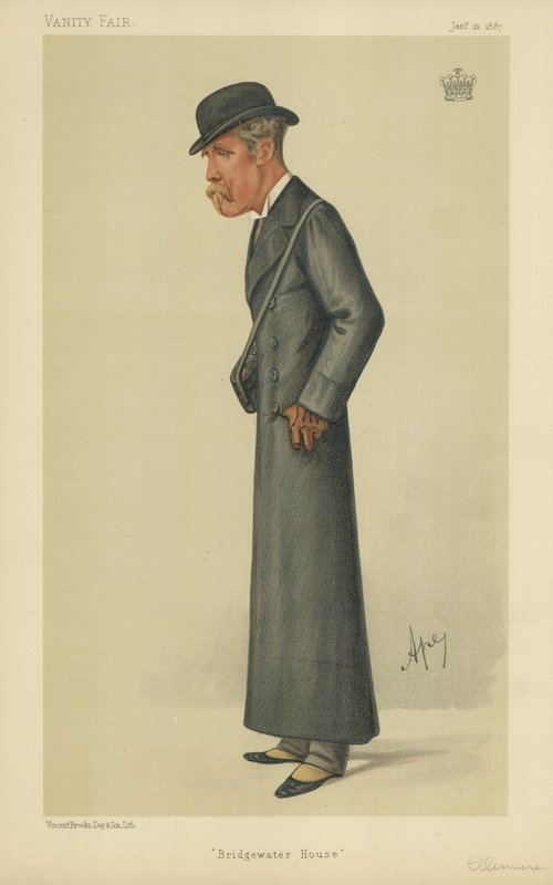 Hrabia Ellesmere autorstwa Carlo Pellegrini